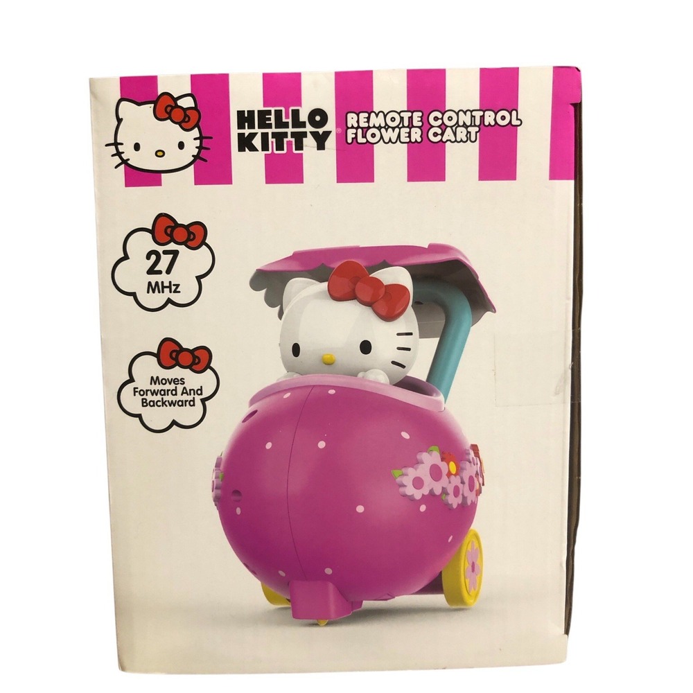 Hello‎ Kitty Remote Control Flower Cart--NEW